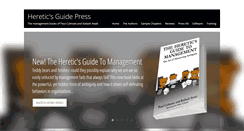 Desktop Screenshot of hereticsguidebooks.com