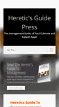 Mobile Screenshot of hereticsguidebooks.com